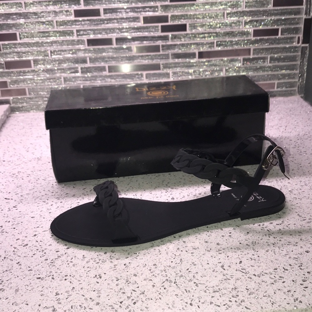 Rubber Chain Sandal